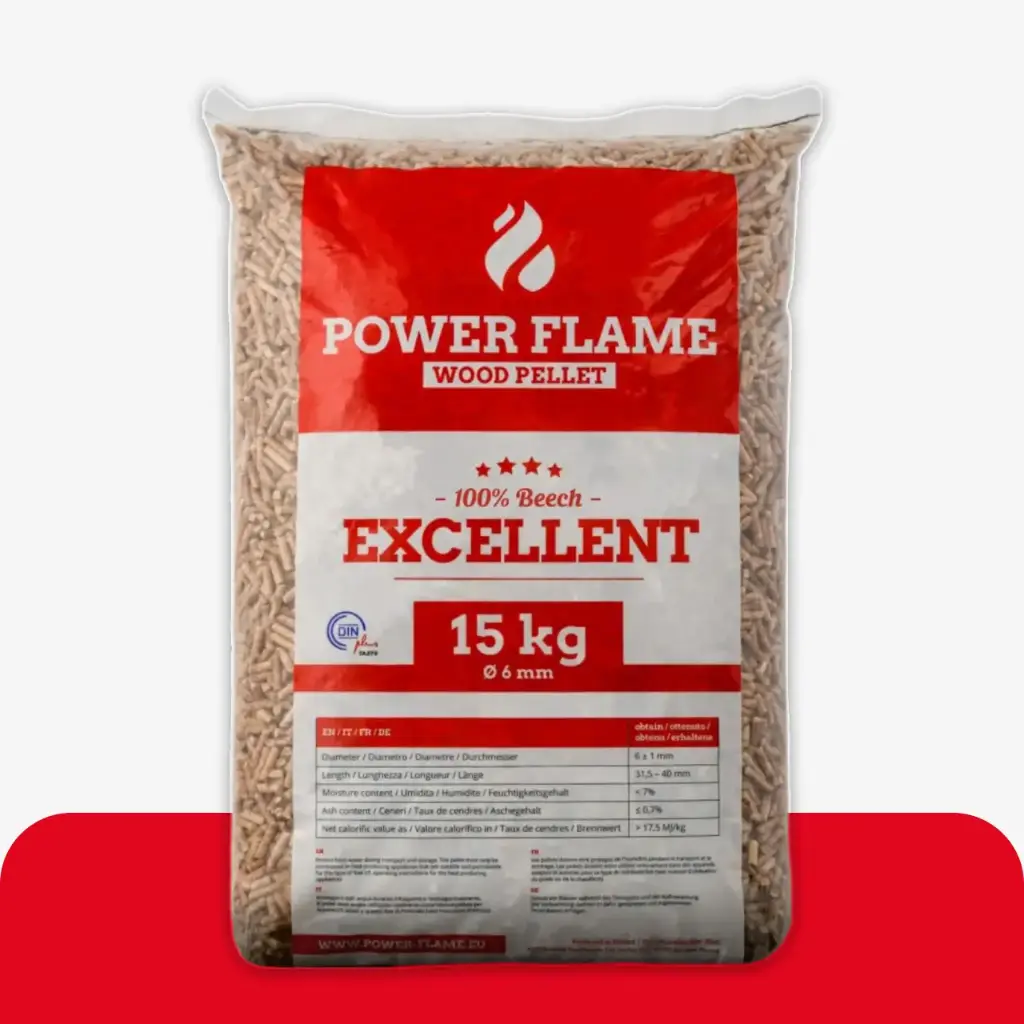Pellet 100% Buk Excellent 975 kg