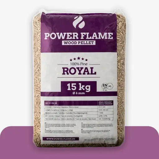 Pellet Royal 100% Sosna 525 Kg